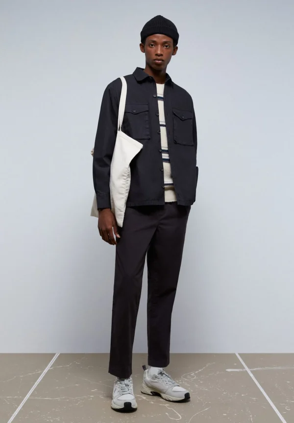 scalperscompany Sobrecamisa Bolsillos-Hombre Camisas