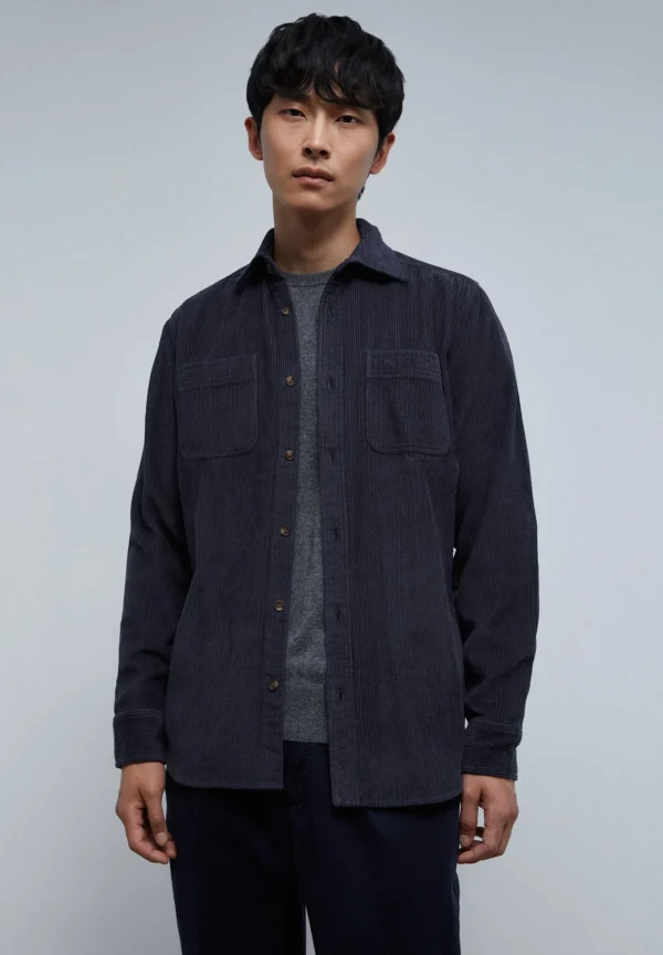 scalperscompany Sobrecamisa Pana Bolsillos-Hombre Camisas