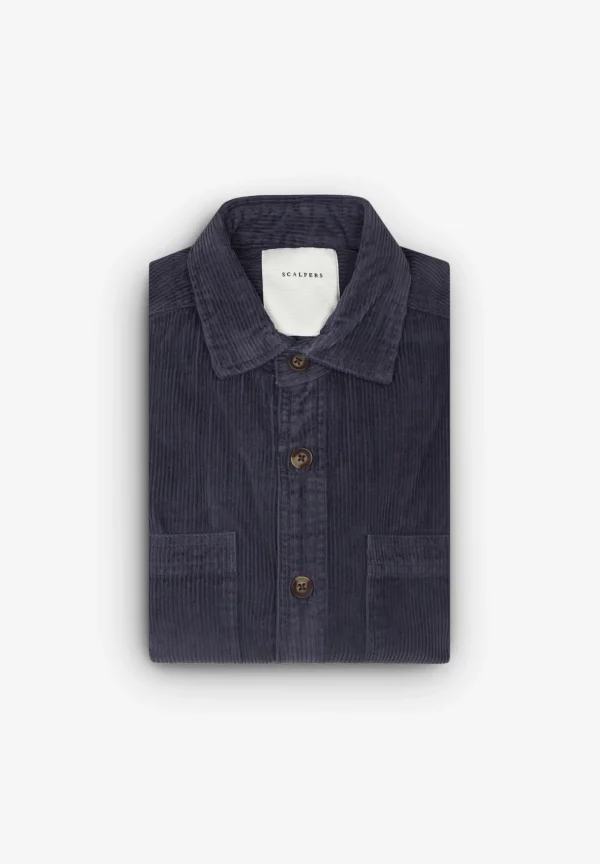 scalperscompany Sobrecamisa Pana Bolsillos-Hombre Camisas