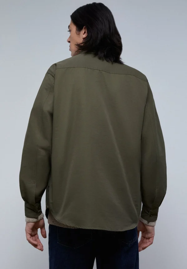 scalperscompany Sobrecamisa Premium Bolsillos-Hombre Camisas