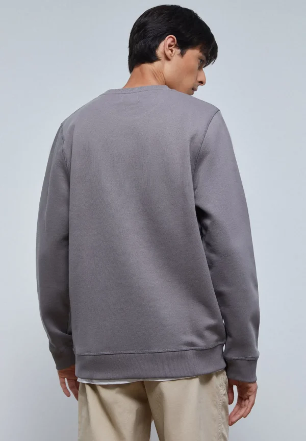 scalperscompany Sudadera Basica Calavera-Hombre Sudaderas