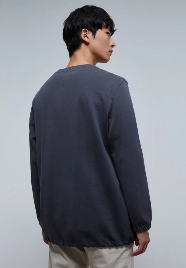 scalperscompany Sudadera Bolsillo Cremallera-Hombre Sudaderas