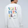 scalperscompany Sudadera Bordado Trasero-Hombre Sudaderas