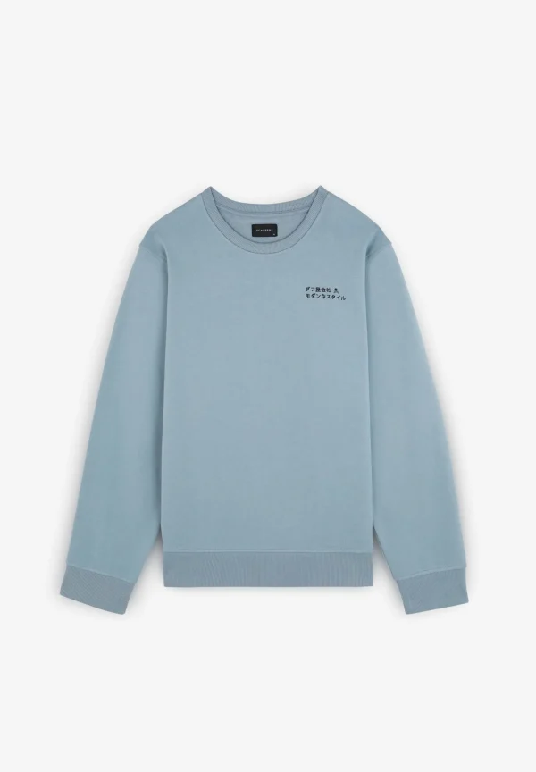 scalperscompany Sudadera Bordado Trasero-Hombre Sudaderas