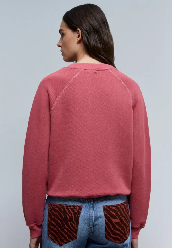 scalperscompany Sudadera Botones Cuello-Mujer Sudaderas
