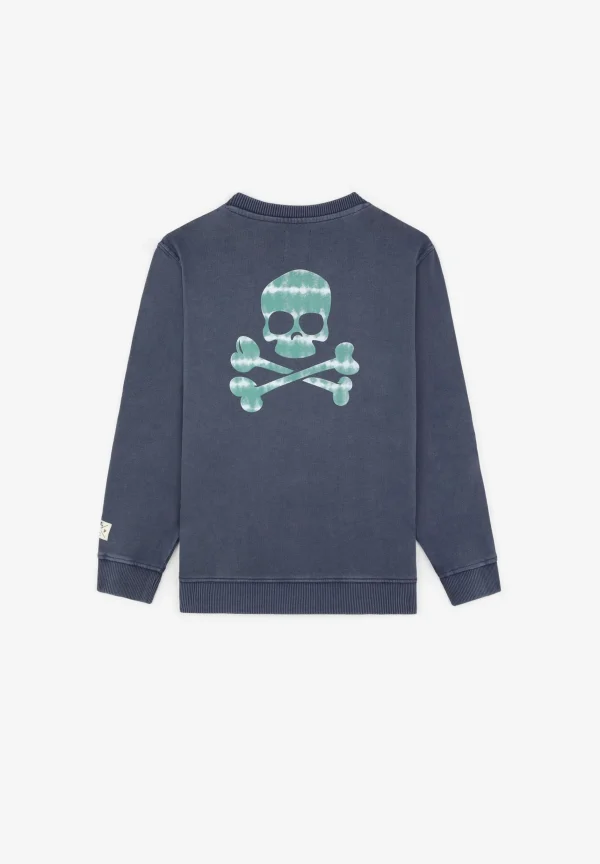 scalperscompany Sudadera Calavera Botones-Niños Sudaderas