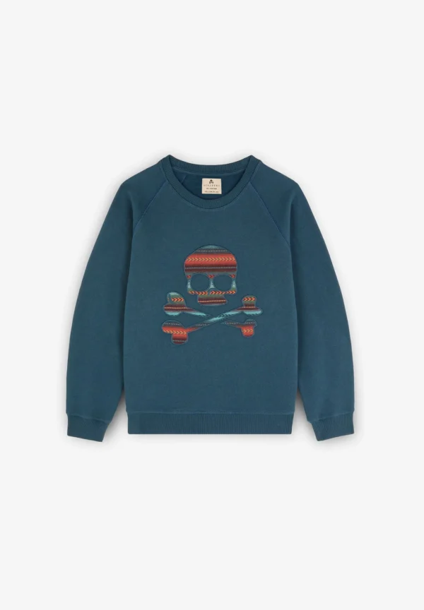 scalperscompany Sudadera Calavera Etnica-Niños Sudaderas