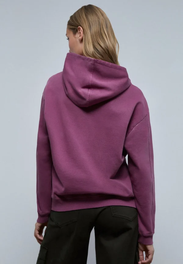scalperscompany Sudadera Calavera Relieve Frontal-Mujer Sudaderas