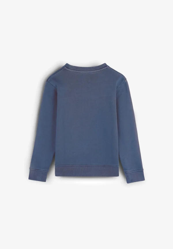 scalperscompany Sudadera Calavera Texto Periodico-Niños Sudaderas
