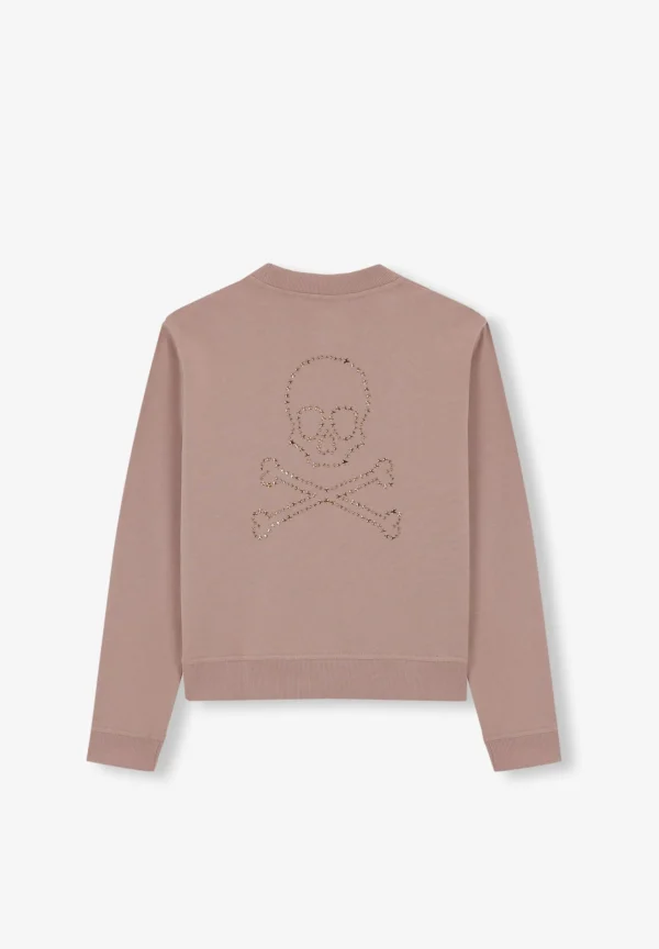 scalperscompany Sudadera Calavera Trasera Estrellas-Mujer Sudaderas