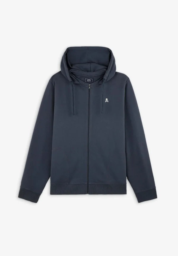 scalperscompany Sudadera Capucha Calavera Contraste-Hombre Sudaderas