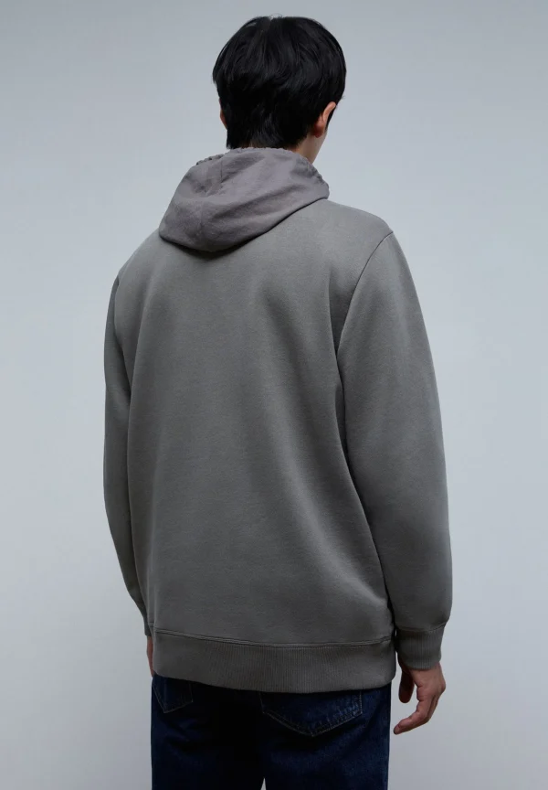 scalperscompany Sudadera Capucha Cremallera-Hombre Sudaderas
