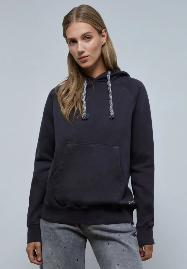 scalperscompany Sudadera Capucha Detalle Trenzas-Mujer Sudaderas
