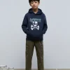 scalperscompany Sudadera Capucha Print Calavera-Niños Sudaderas