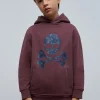 scalperscompany Sudadera Capucha Print Calavera-Niños Sudaderas