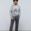 scalperscompany Sudadera Capucha Print Calavera-Niños Sudaderas