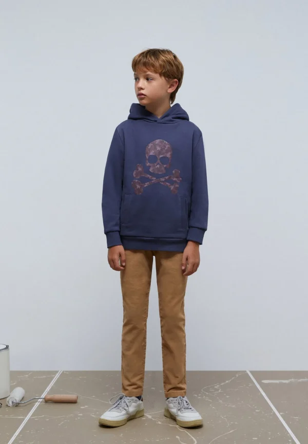 scalperscompany Sudadera Capucha Print Calavera-Niños Sudaderas