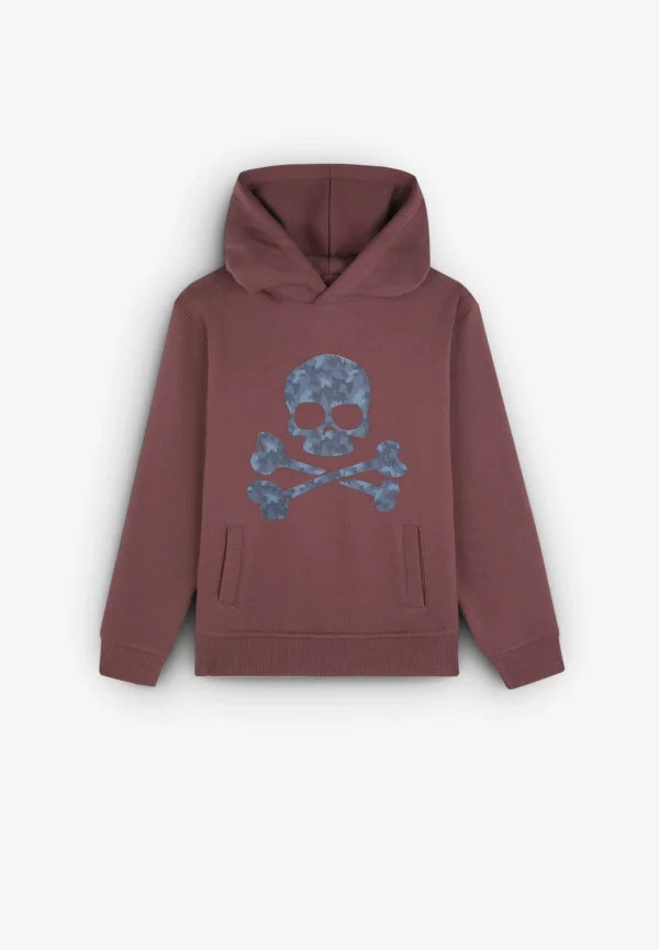scalperscompany Sudadera Capucha Print Calavera-Niños Sudaderas