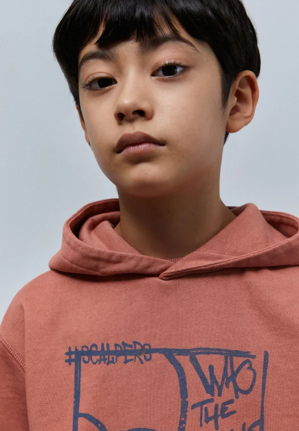 scalperscompany Sudadera Capucha Print Frontal-Niños Sudaderas