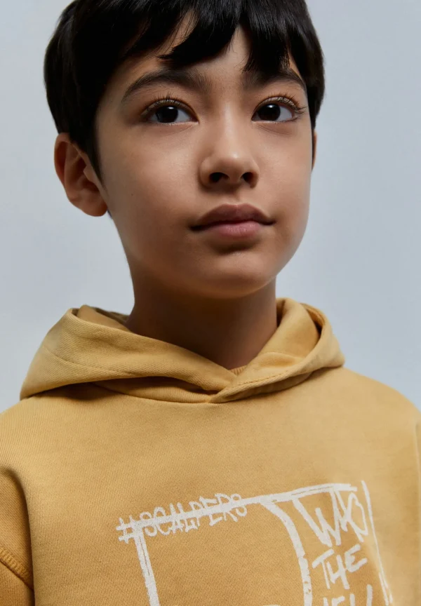 scalperscompany Sudadera Capucha Print Frontal-Niños Sudaderas
