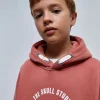scalperscompany Sudadera Capucha Print Relieve-Niños Sudaderas