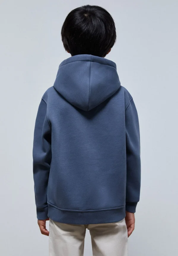 scalperscompany Sudadera Capucha Print Relieve-Niños Sudaderas