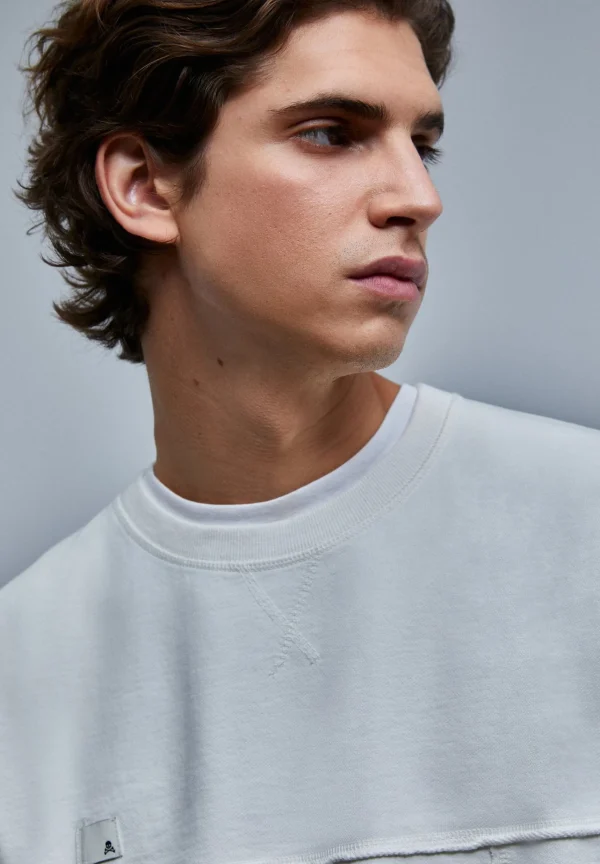 scalperscompany Sudadera Cortes Etiqueta-Hombre Sudaderas