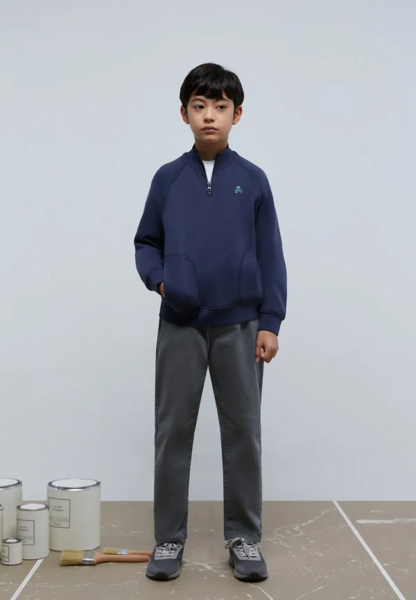 scalperscompany Sudadera Cuello Cremallera-Niños Sudaderas