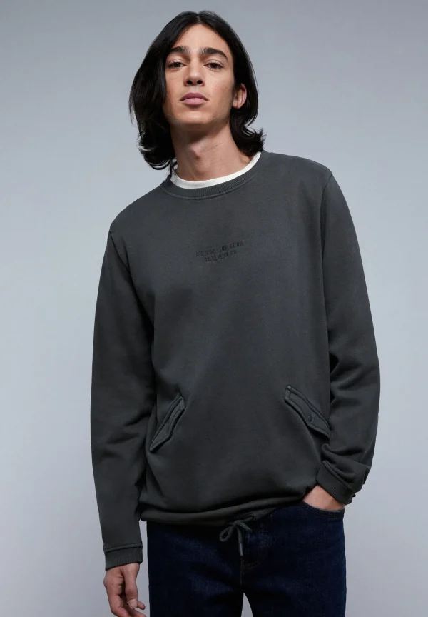 scalperscompany Sudadera Detalle Bolsillos-Hombre Sudaderas