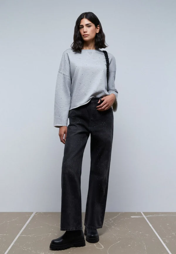 scalperscompany Sudadera Detalle Cristales-Mujer Sudaderas