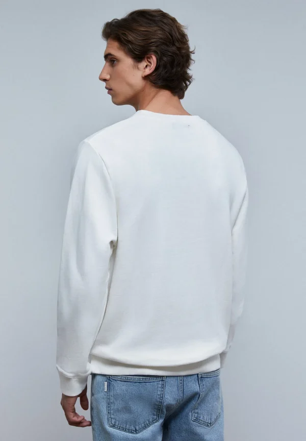 scalperscompany Sudadera Detalle Cuello-Hombre Sudaderas