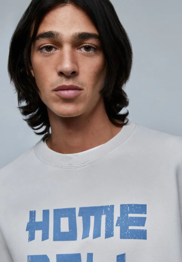 scalperscompany Sudadera Detalle Cuello-Hombre Sudaderas