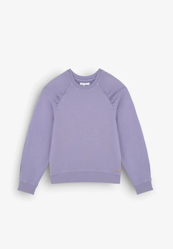 scalperscompany Sudadera Frunce Manga-Mujer Sudaderas