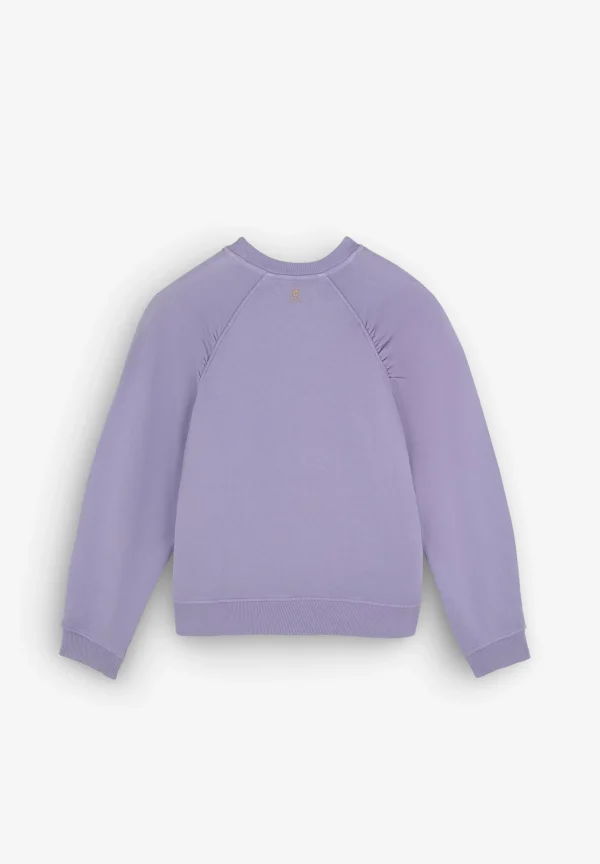 scalperscompany Sudadera Frunce Manga-Mujer Sudaderas