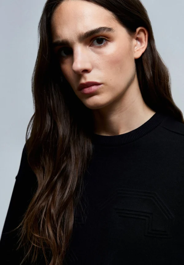 scalperscompany Sudadera Iniciales Logo-Mujer Sudaderas