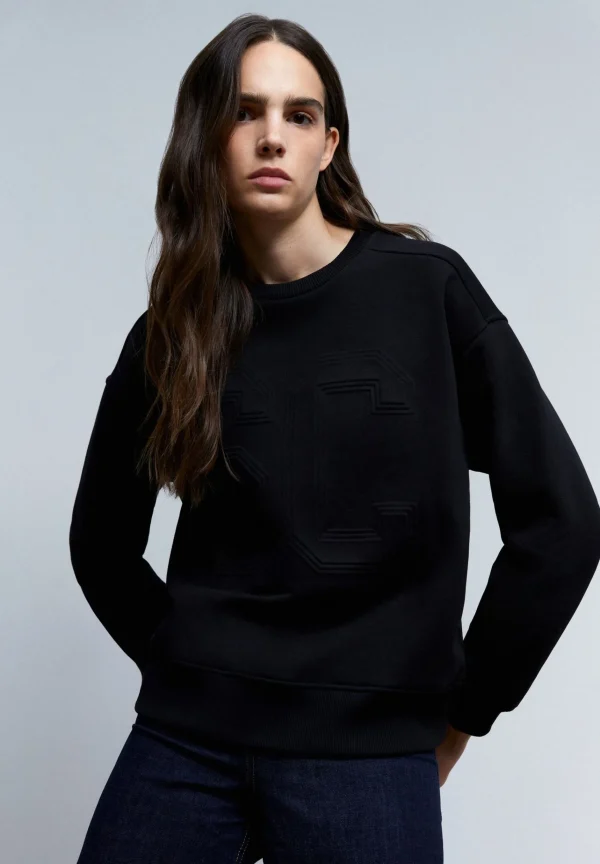 scalperscompany Sudadera Iniciales Logo-Mujer Sudaderas
