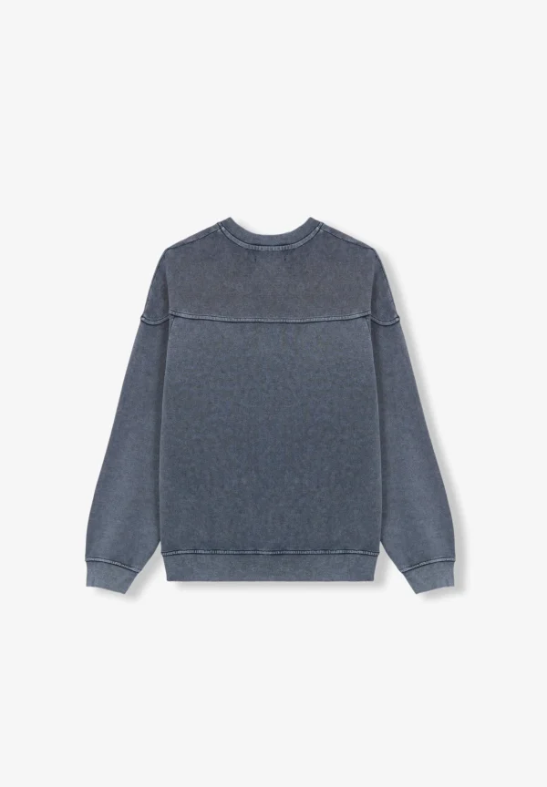 scalperscompany Sudadera Lavada Logo Bordado-Mujer Sudaderas