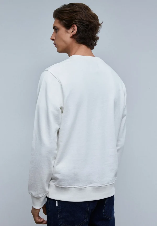 scalperscompany Sudadera Logo Frontal Flocado-Hombre Sudaderas