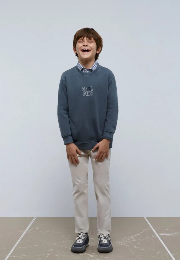 scalperscompany Sudadera Logo Frontal High Density-Niños Sudaderas