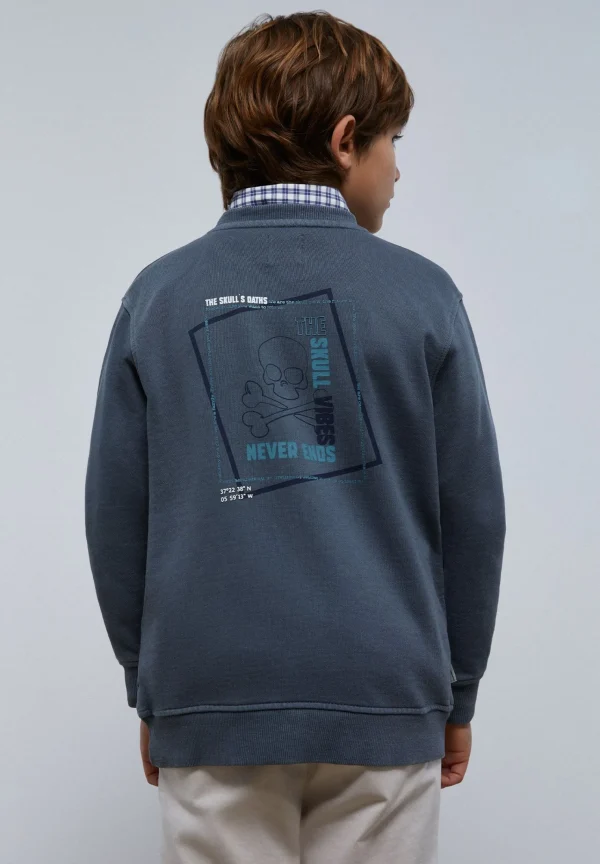 scalperscompany Sudadera Logo Frontal High Density-Niños Sudaderas