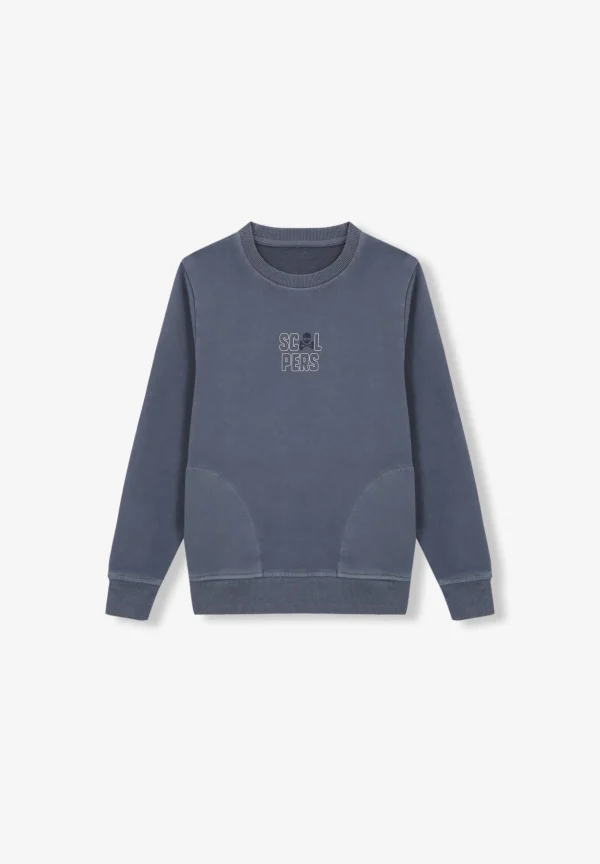 scalperscompany Sudadera Logo Frontal High Density-Niños Sudaderas