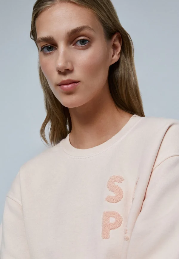 scalperscompany Sudadera Logo Rizo-Mujer Sudaderas