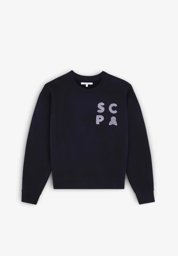 scalperscompany Sudadera Logo Rizo-Mujer Sudaderas