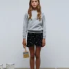 scalperscompany Sudadera Lurex Manga Ranglan-Niños Mini Me