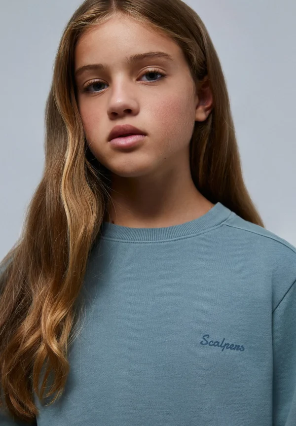 scalperscompany Sudadera Nudo Delantero-Niños Sudaderas