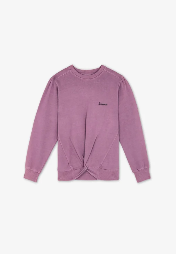 scalperscompany Sudadera Nudo Delantero-Niños Sudaderas
