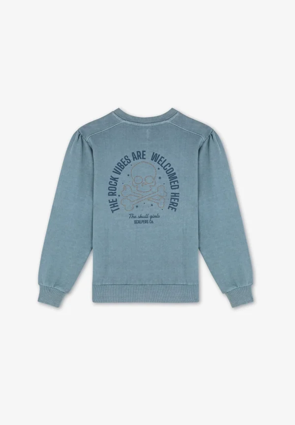 scalperscompany Sudadera Nudo Delantero-Niños Sudaderas