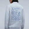 scalperscompany Sudadera Parche Trasero-Hombre Sudaderas