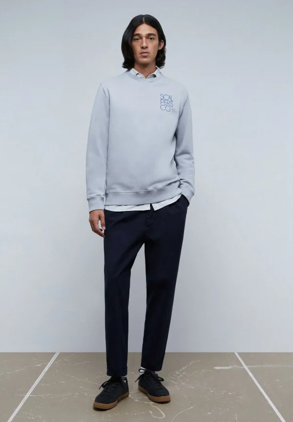scalperscompany Sudadera Parche Trasero-Hombre Sudaderas