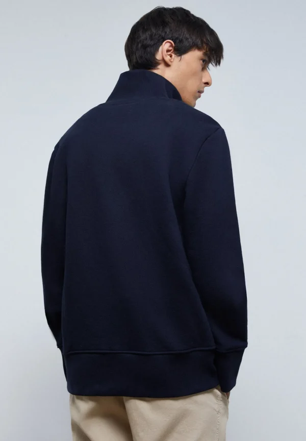 scalperscompany Sudadera Premium Cremallera A Contraste-Hombre Sudaderas